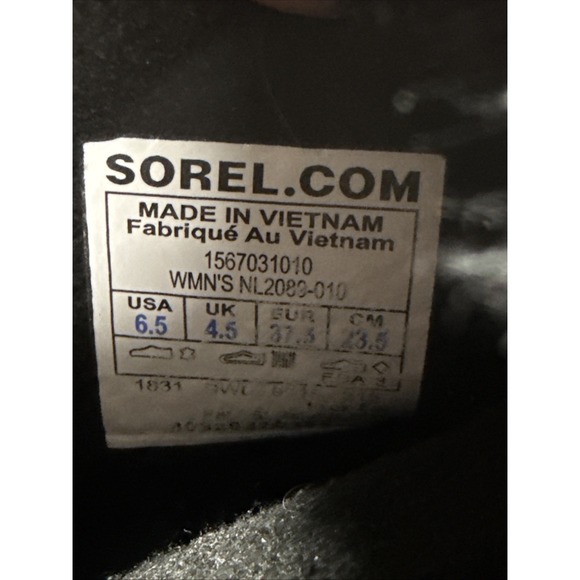 Sorel Tivoli II  Women Faux Fur  Suede Boots Waterproof Size US 6.5 Black - Picture 2 of 16